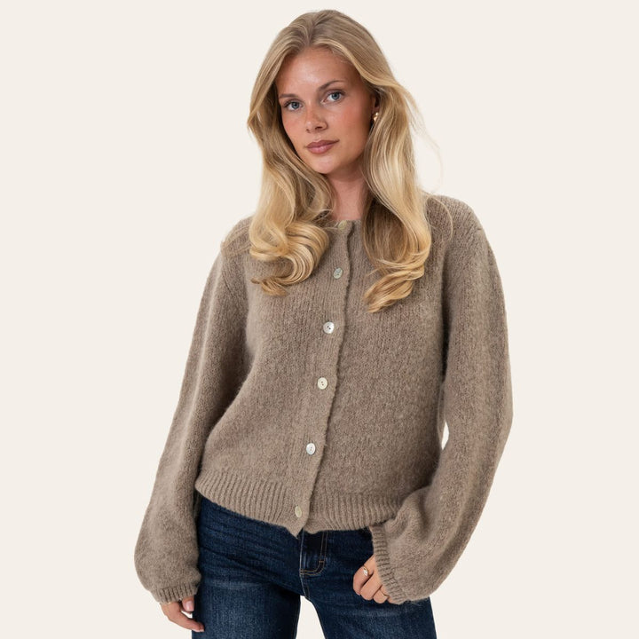 BYIC MelinaIC Cardigan Greige