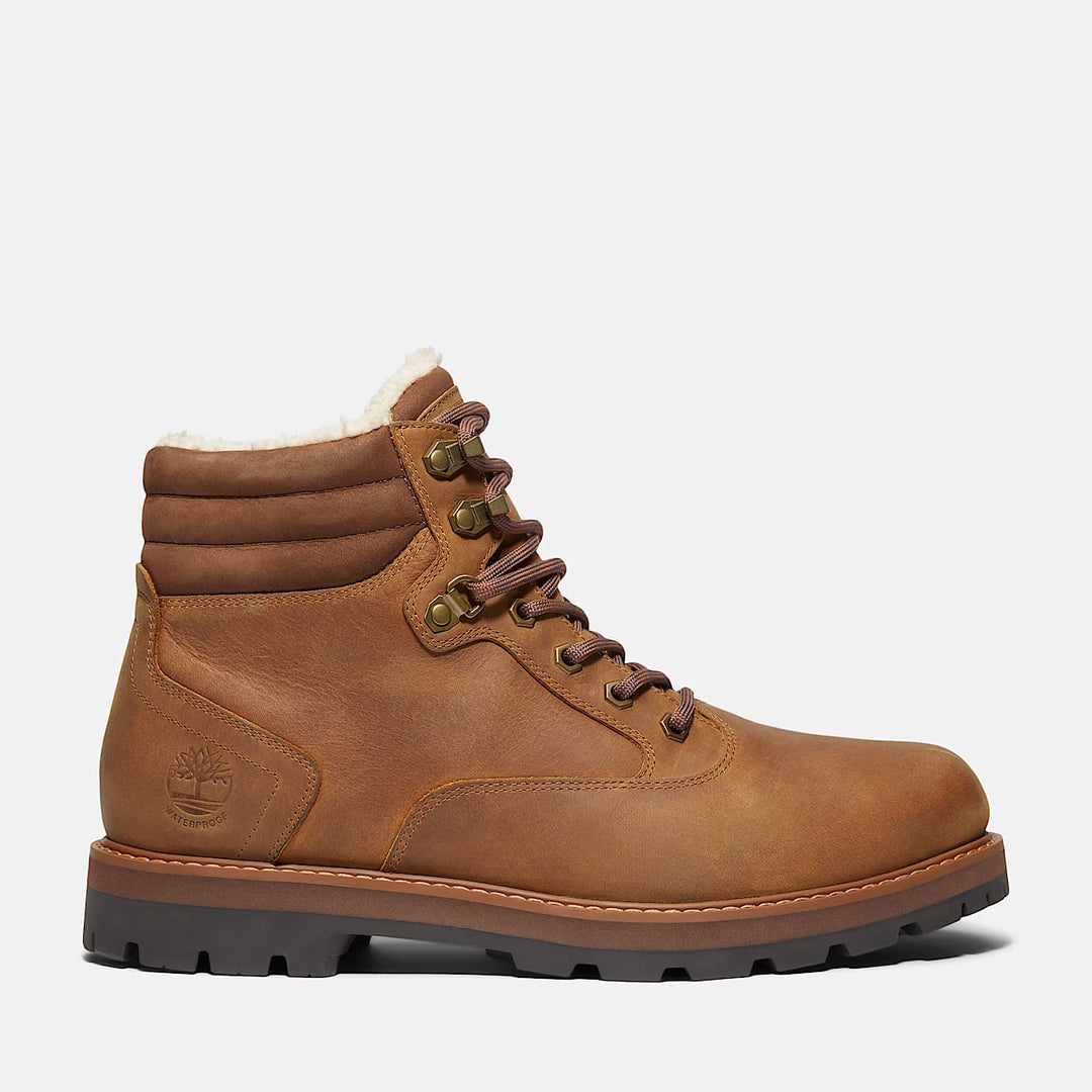 Timberland Britton Road Mid Warm Lined Waterproof Boot Medium Brown Full Grain M