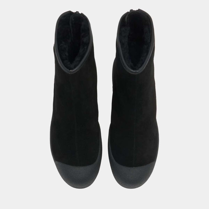 Bally Guard III M Calf Suede Black M