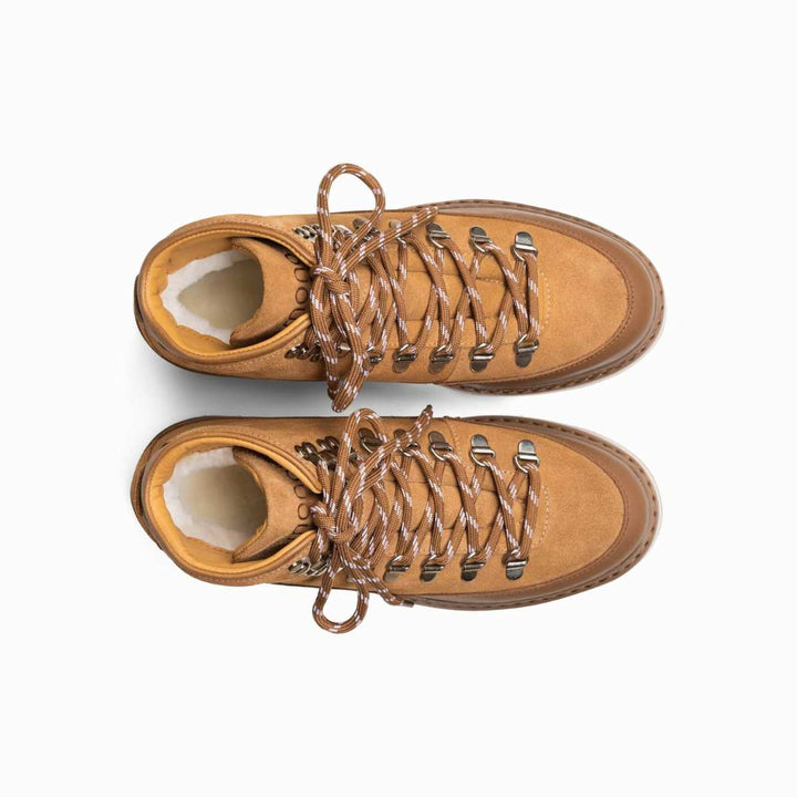 Mono Core Cap Suede Dark Cognac W