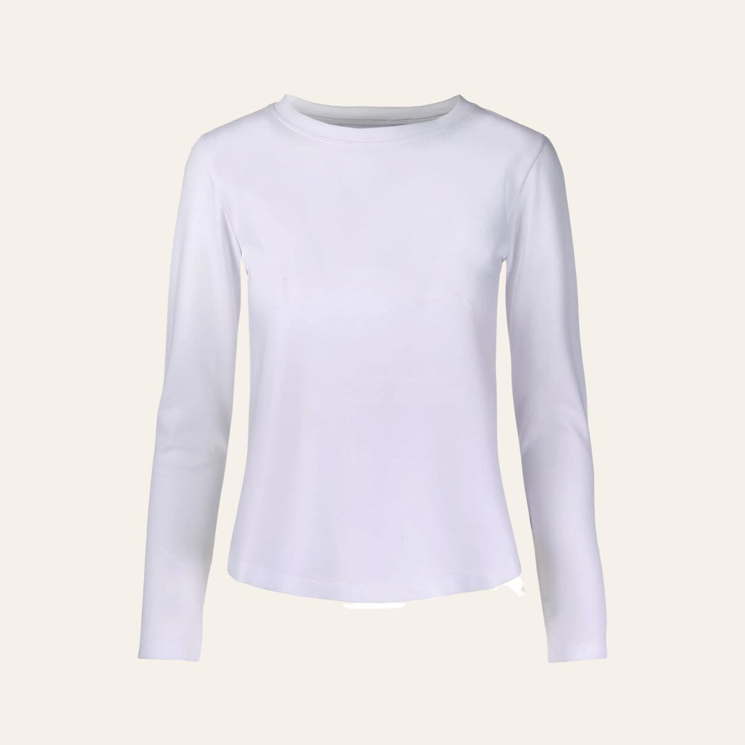 ELLA & IL Violet Long Sleeve White