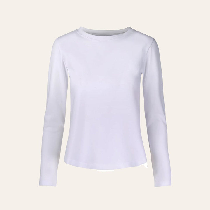 ELLA & IL Violet Long Sleeve White