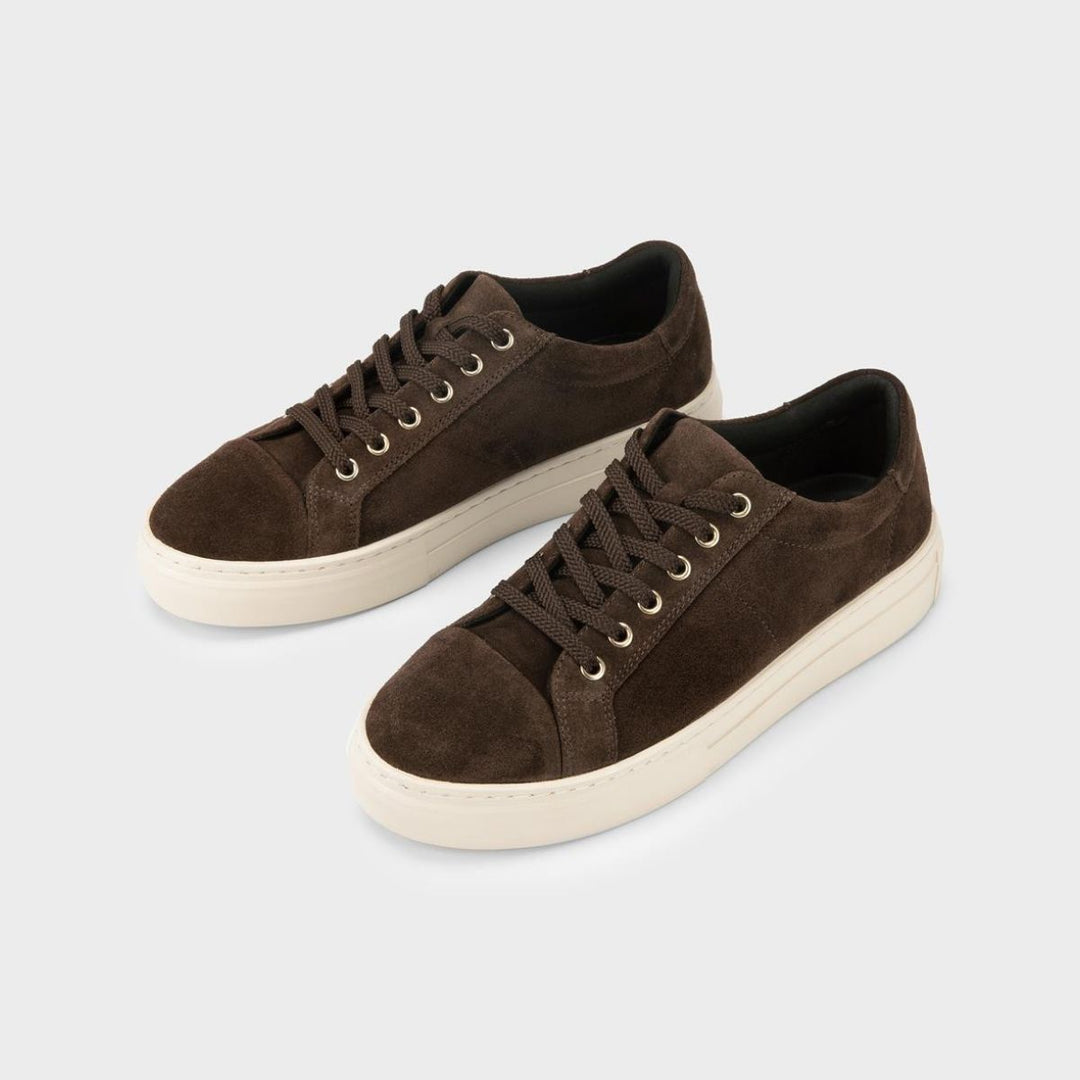 Vagabond Zoe Platform Sneakers Coffee W
