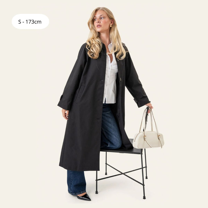 BYIC AvaIC Trenchcoat Black