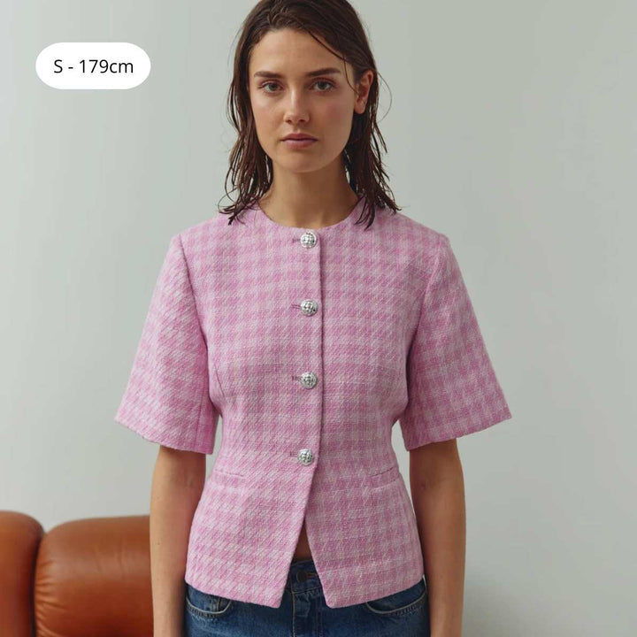 Noella N-Kasaundra Blazer Baby Pink