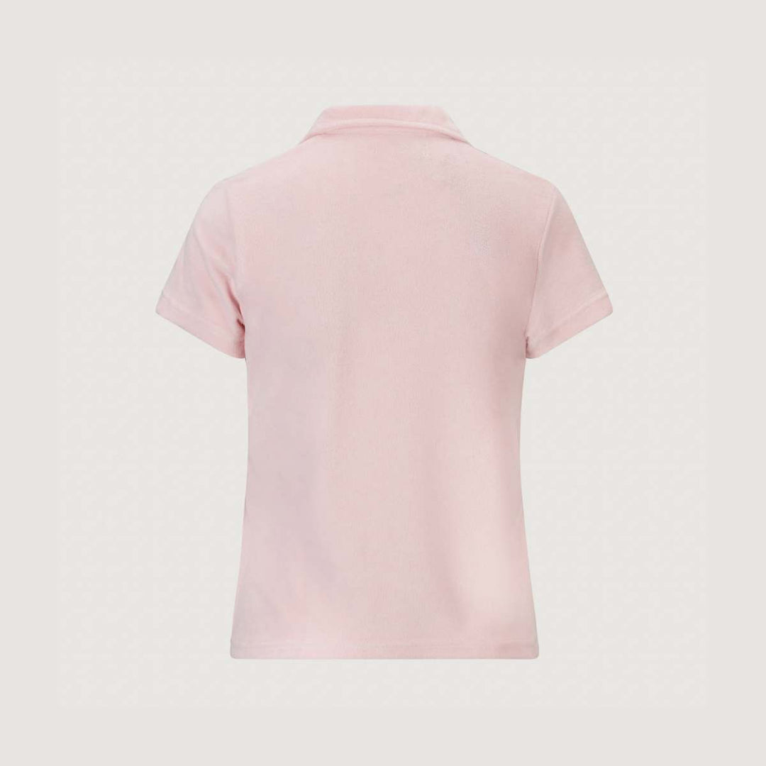 Monel Mina Terry Polo Light Pink