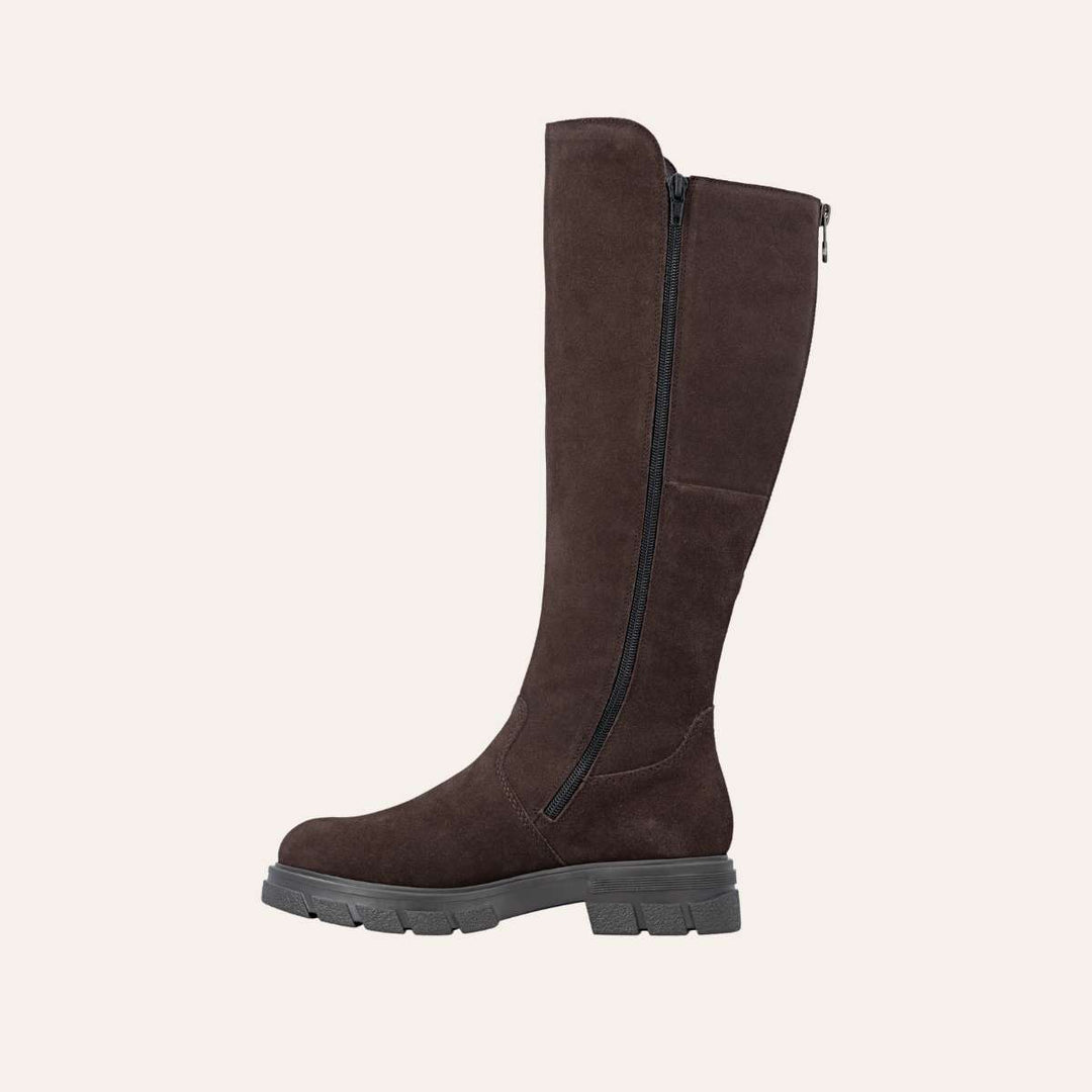 Rieker Høy Støvlett Brown W