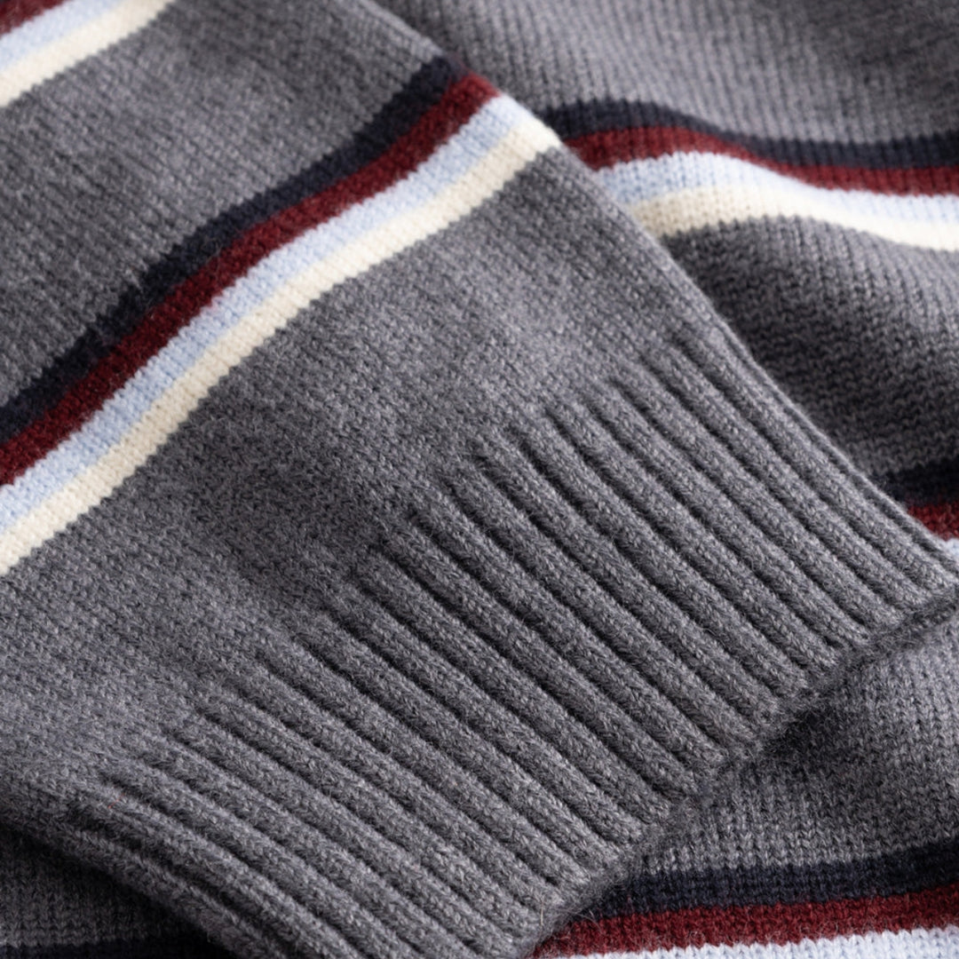 Noella Merryll Knit Delissa Grey Stripe