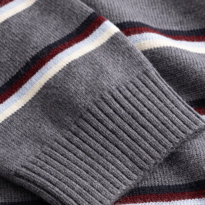 Noella Merryll Knit Delissa Grey Stripe