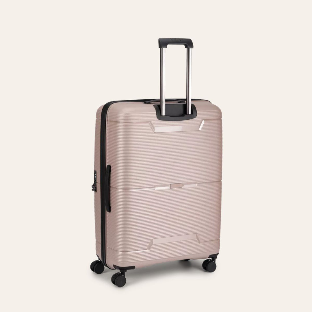 North Pioneer Hong Kong Koffert Stor 79cm Utvidbar Champagne
