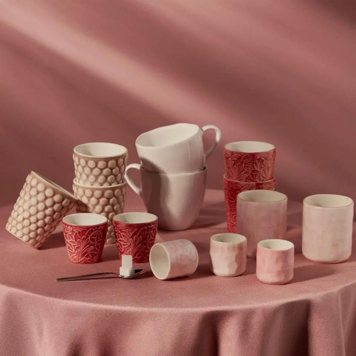 Mateus Lace Mug 30cl Pink