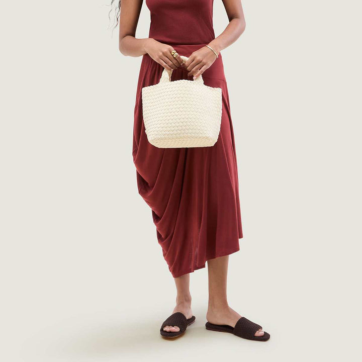 Naghedi St Barths Small Tote Salt