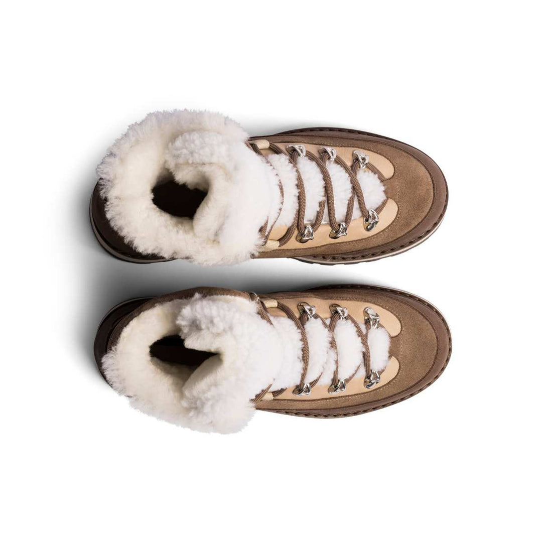 Mono Tag Cap Leather/Suede Brown W