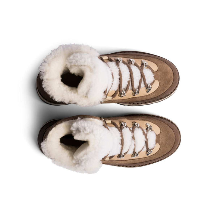 Mono Tag Cap Leather/Suede Brown W