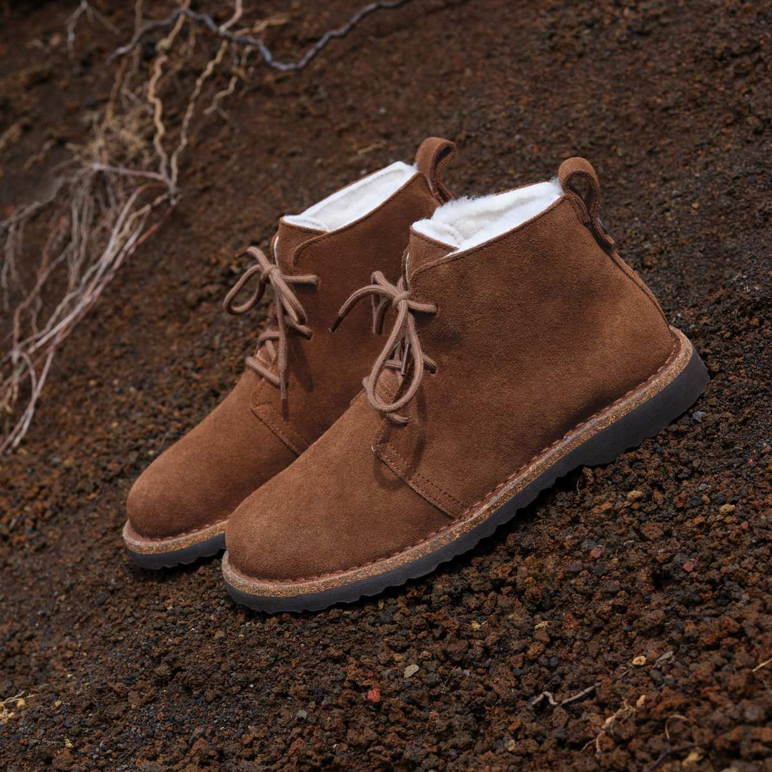 Birkenstock Uppsala Mid Shearling Dark Tea W