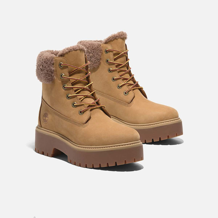 Timberland Stone Street Warm Lined Waterproof Wheat Nubuck W