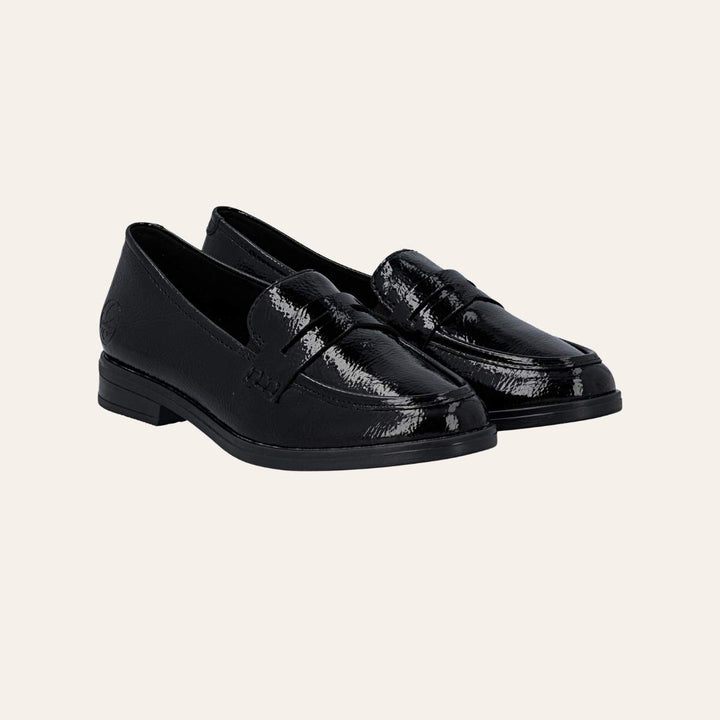 Rieker Mokasin Svart W