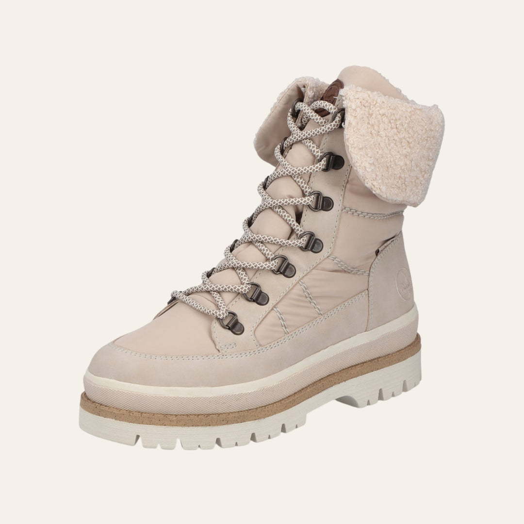 Rieker Vinterboots Cuddly Beige W