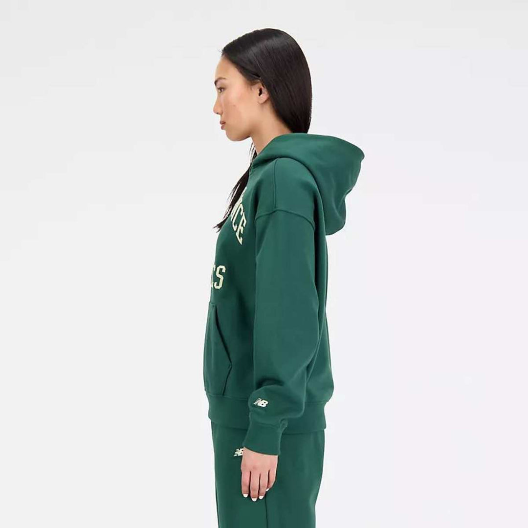 New Balance Athletics Hoodie Grønn