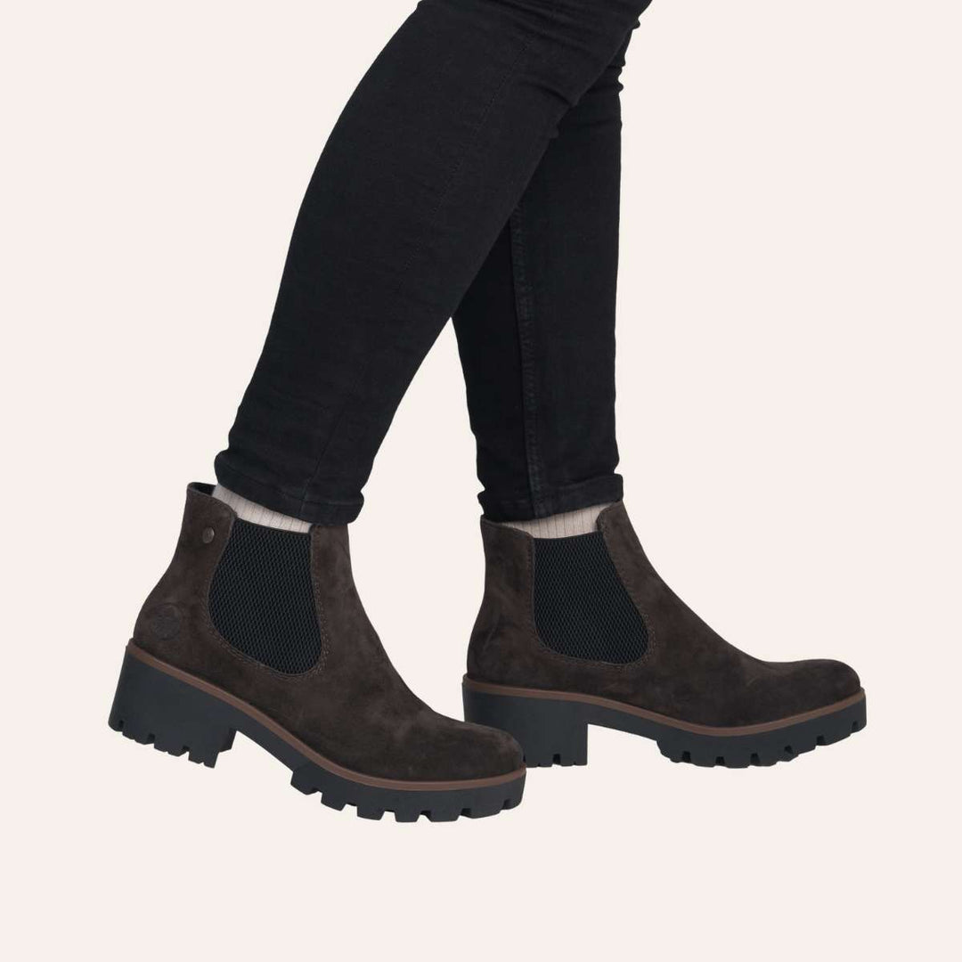 Rieker Støvlett Fleece Brown W