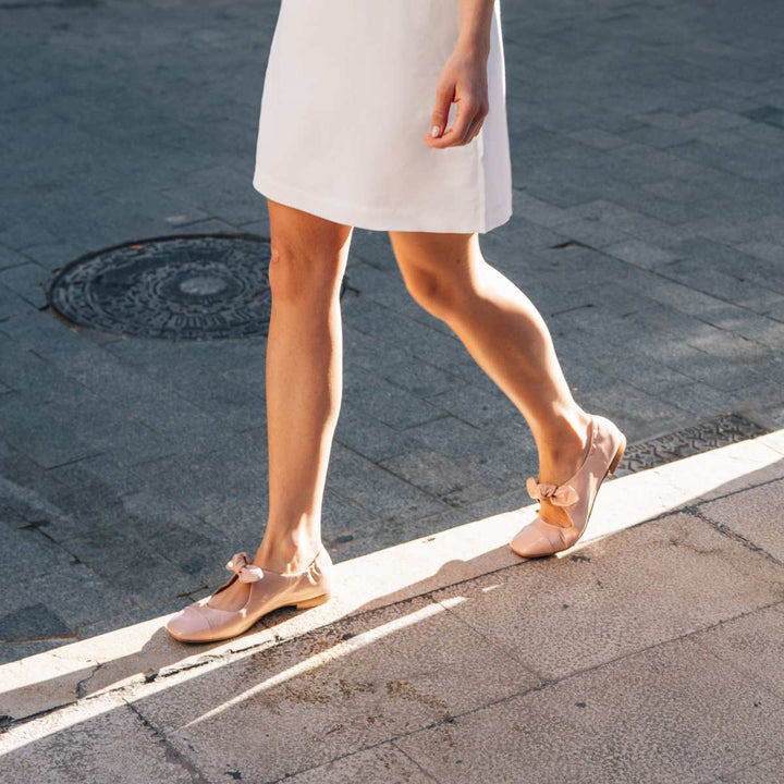 Billie Bi Mokasin Nude Naplack W