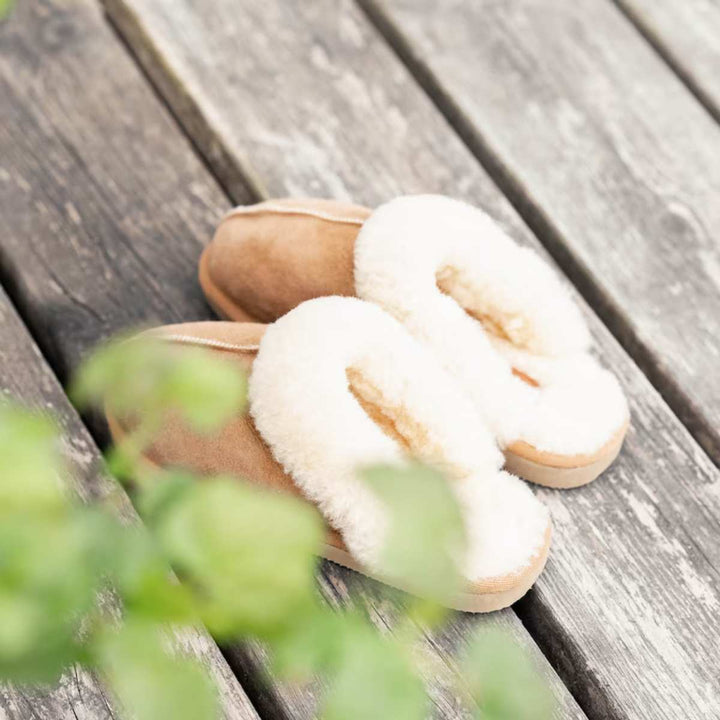 Shepherd Tøffel Jessica Chestnut W