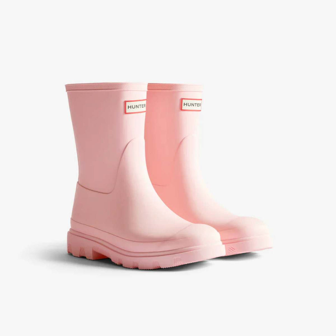 Hunter Downpour Short Boot Parfait Pink W