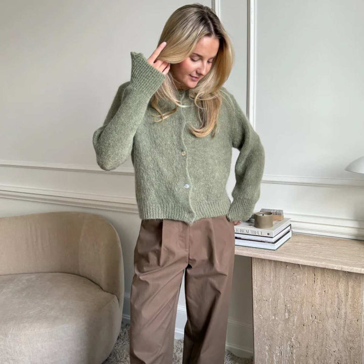 BYIC Idaic Cardigan Olive