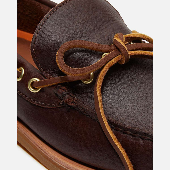 Timberland Crafted Boat Shoe Dark Brown M