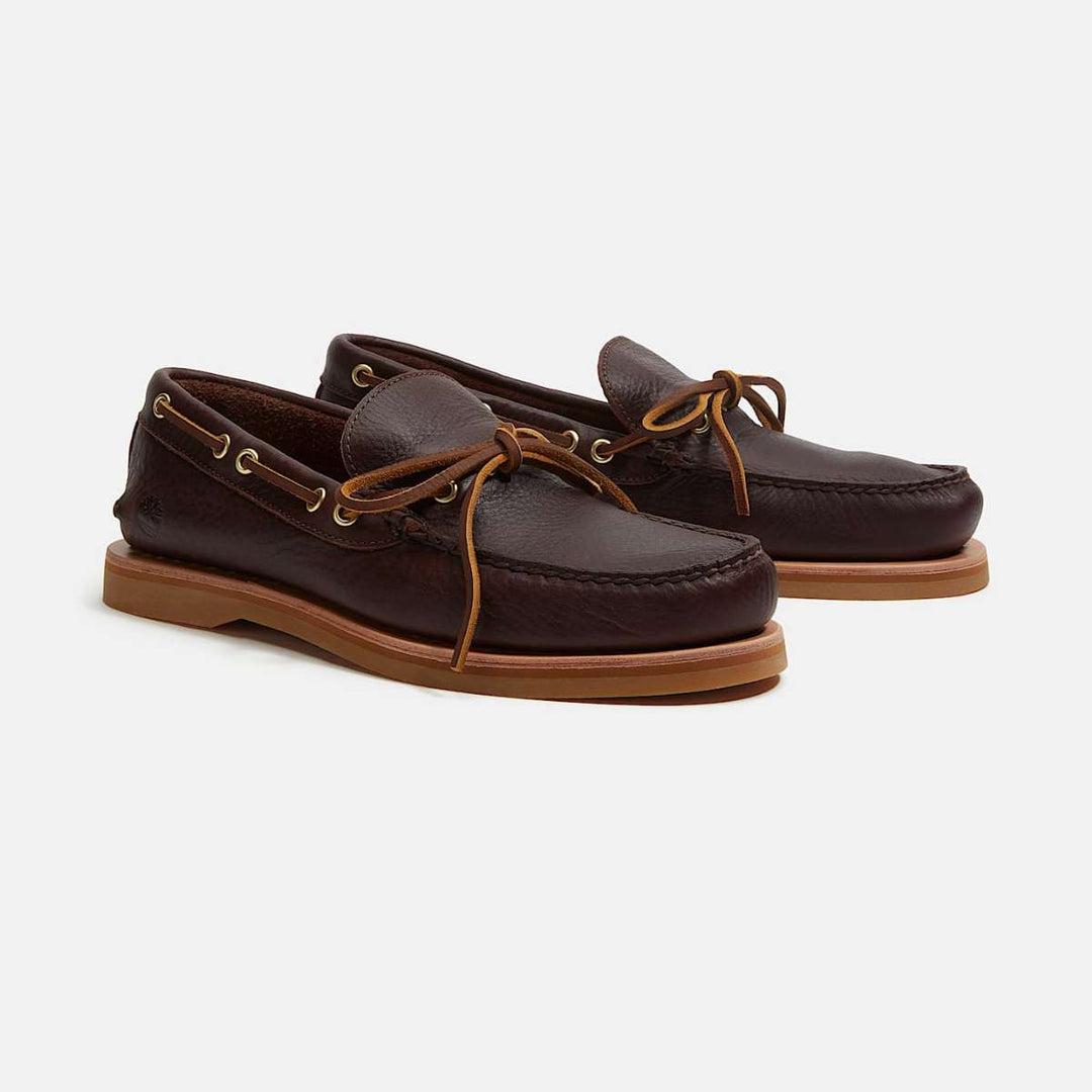 Timberland Crafted Boat Shoe Dark Brown M
