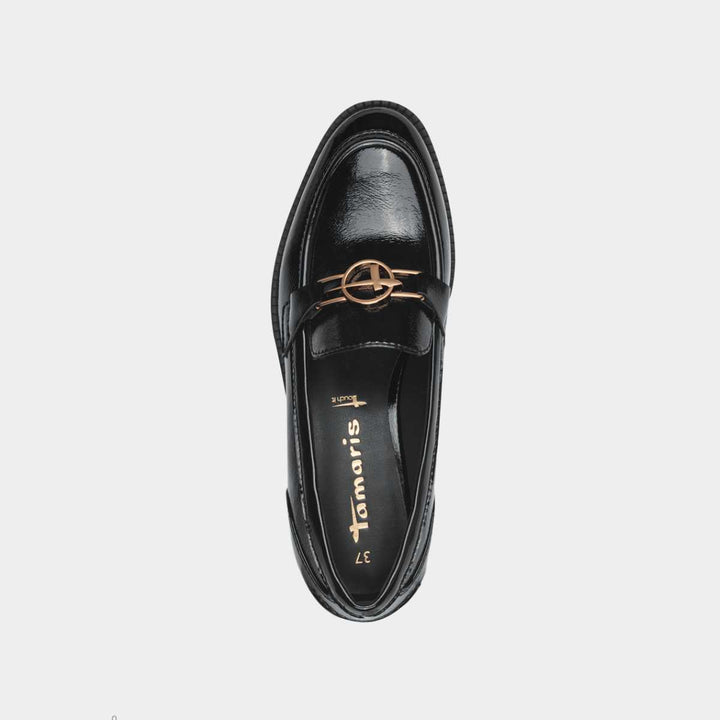 Tamaris Mokasin Black Patent W