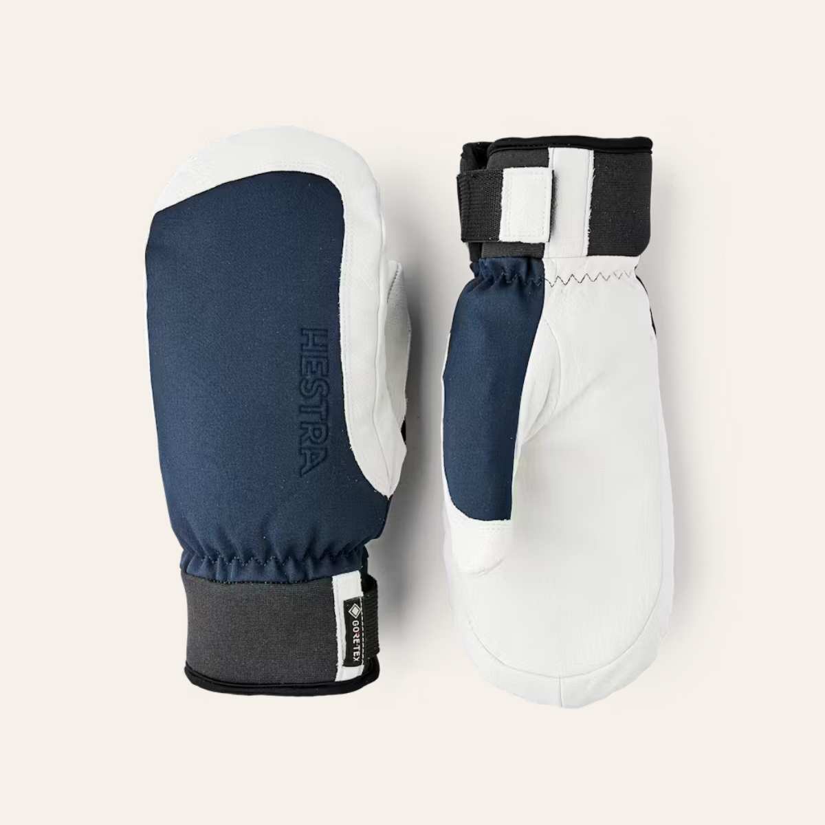 Hestra Alpine Short Gore-Tex Mitt Navy/Hvit – Tønnesen 1937