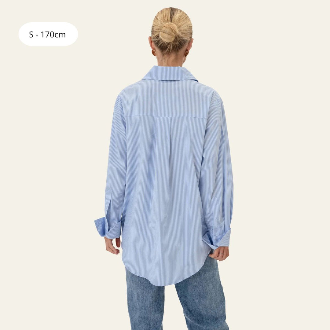 BYIC IsabellaIC Shirt Blue White Stripes
