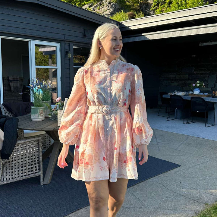 From Paris With Love Bloom Dress Rouge