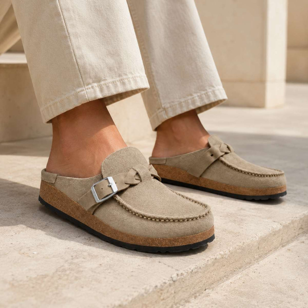Birkenstock Buckley Braided Taupe W