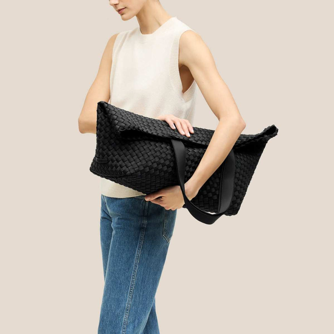 Naghedi Como Large Tote Onyx