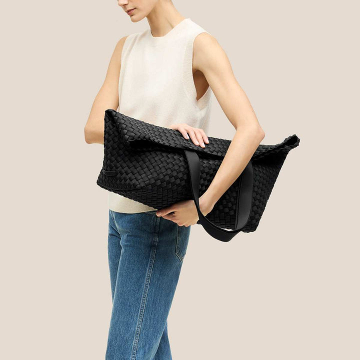 Naghedi Como Large Tote Onyx