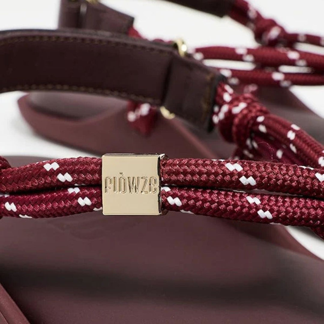 Flòwze FLÒ Ropes Sandal Bordeaux W