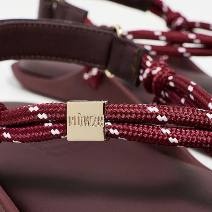 Flòwze FLÒ Ropes Sandal Bordeaux W