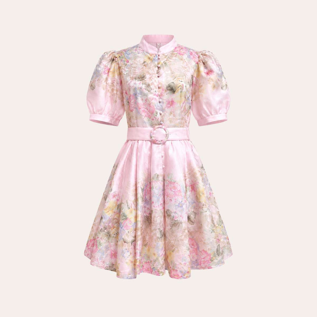 From Paris With Love Gia Dress Pink