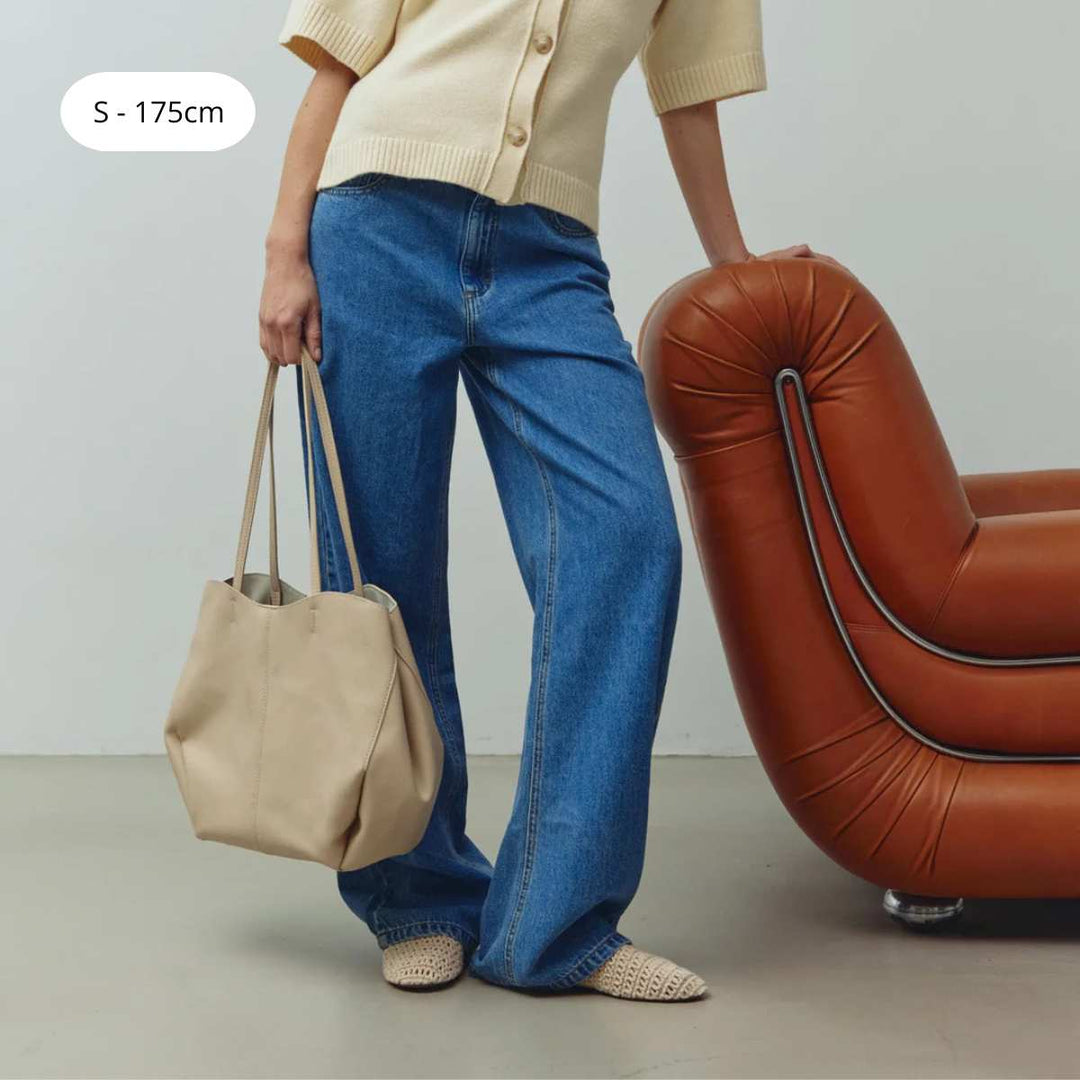 Noella N-Katy MW Jeans Blue Wash