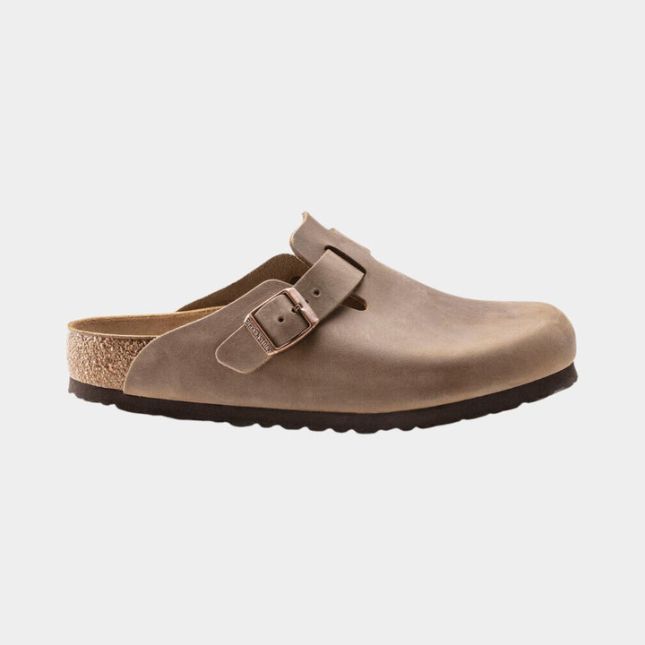 Birkenstock Boston Tøfler Smal Tabacco W