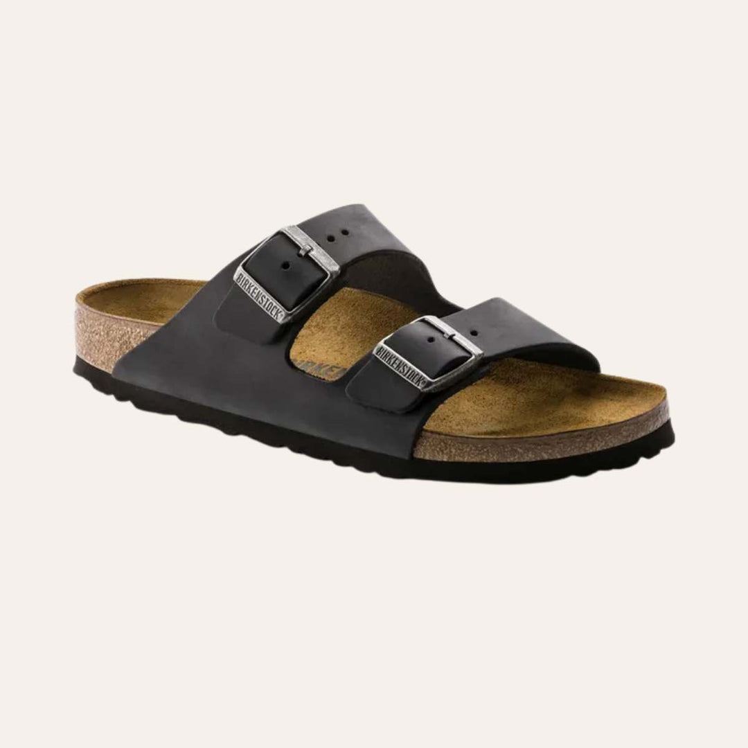 Birkenstock Arizona Oiled Leather Black W