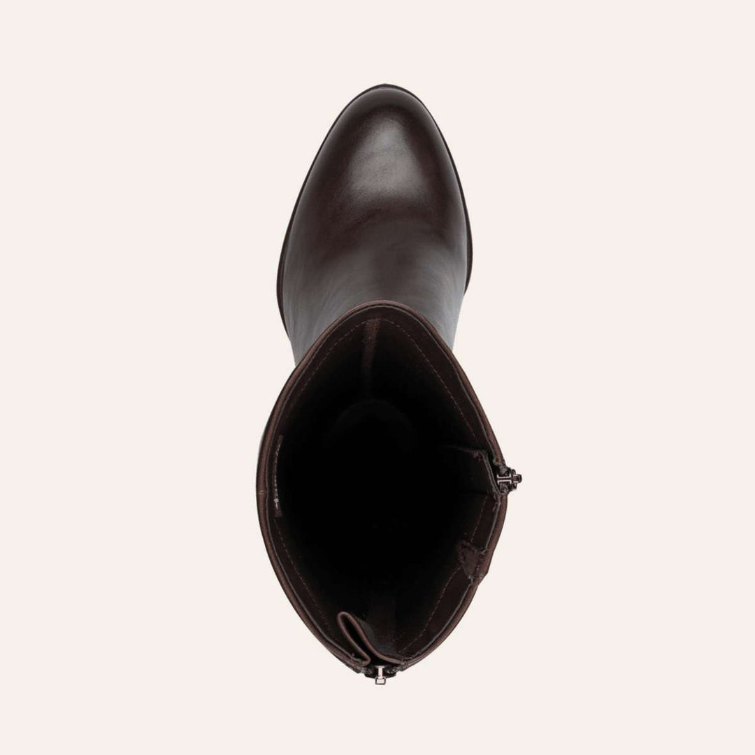 Tamaris Høy Boots Mahogany W