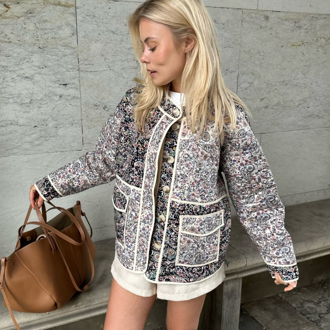 BYIC Emmyic Quilted Jacket Multi Paisley