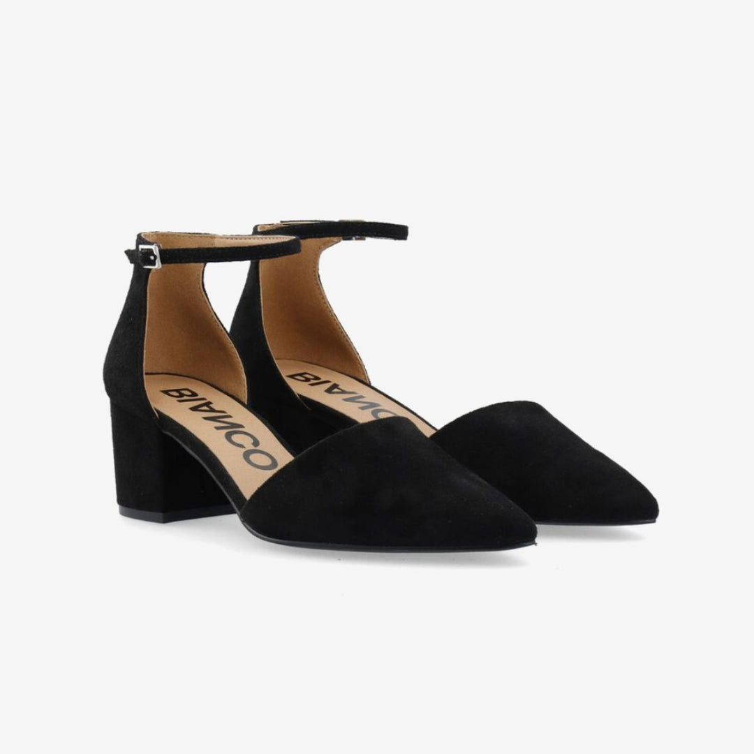 Bianco Biadevived Pumps Micro Suede Black W