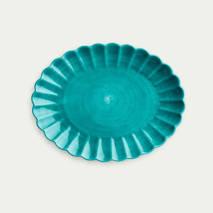 Mateus Oyster Plate 35*30cm Ocean