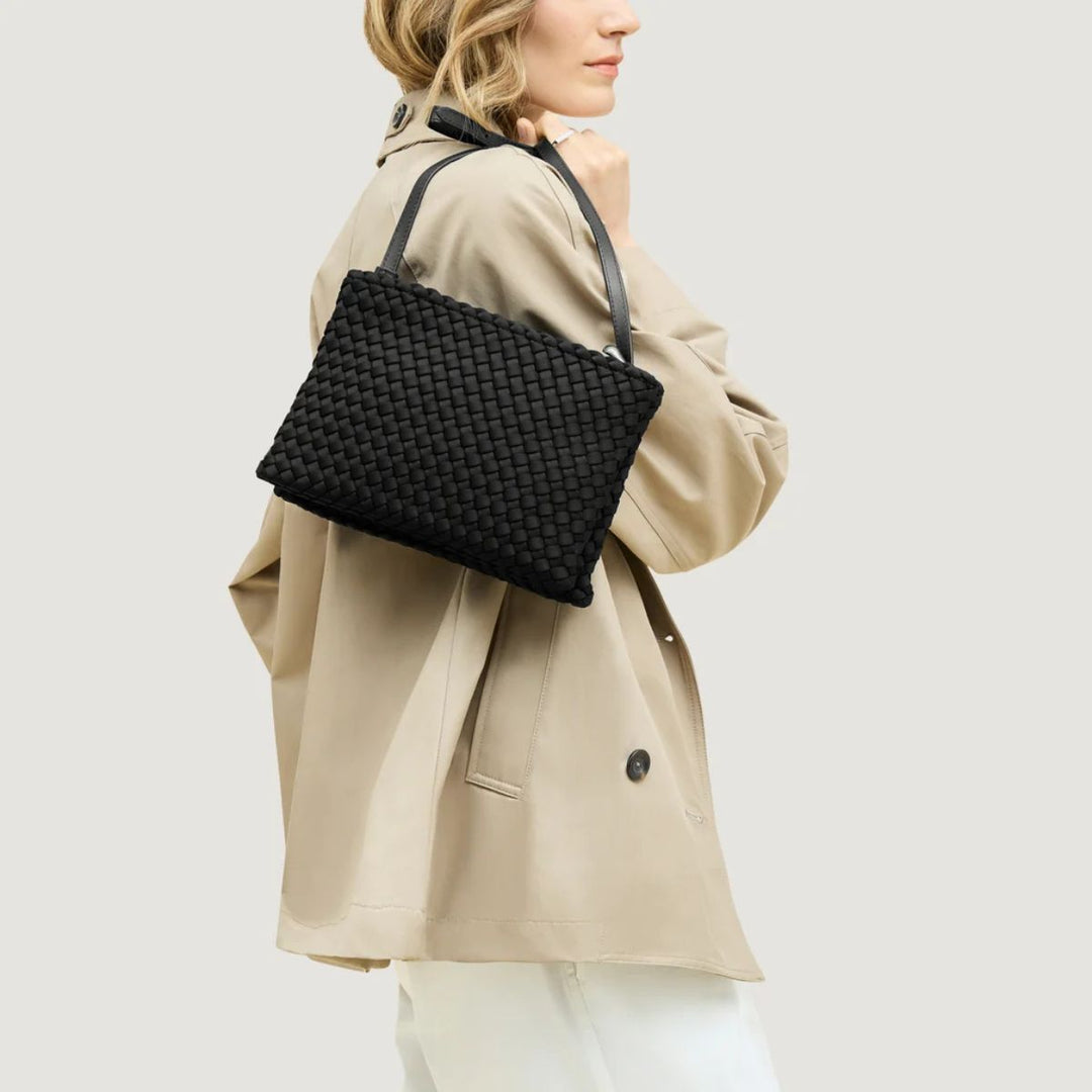 Naghedi Soho Medium Envelope Onyx