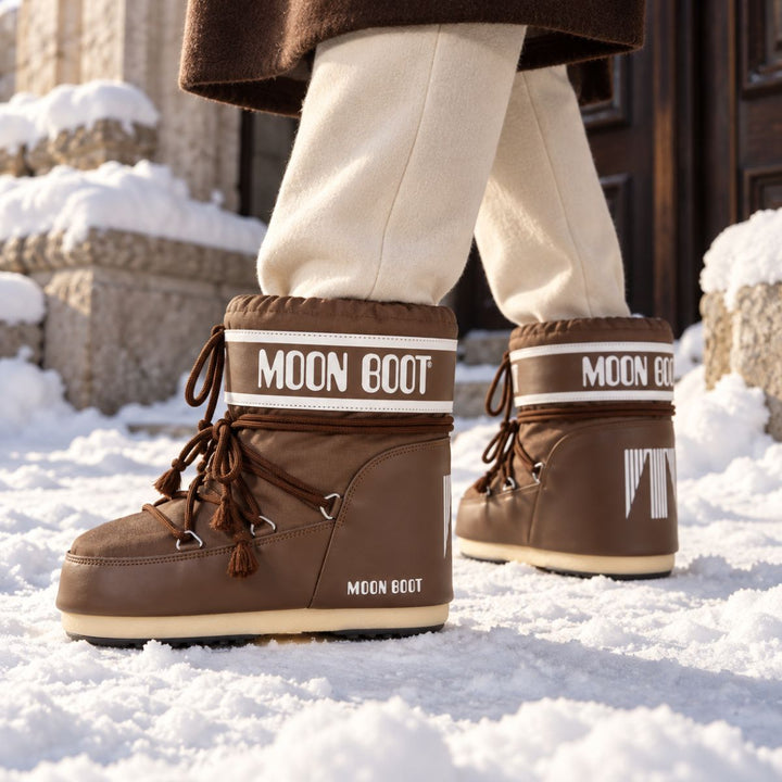 Moon Boot Icon Low Nylon Cocoa