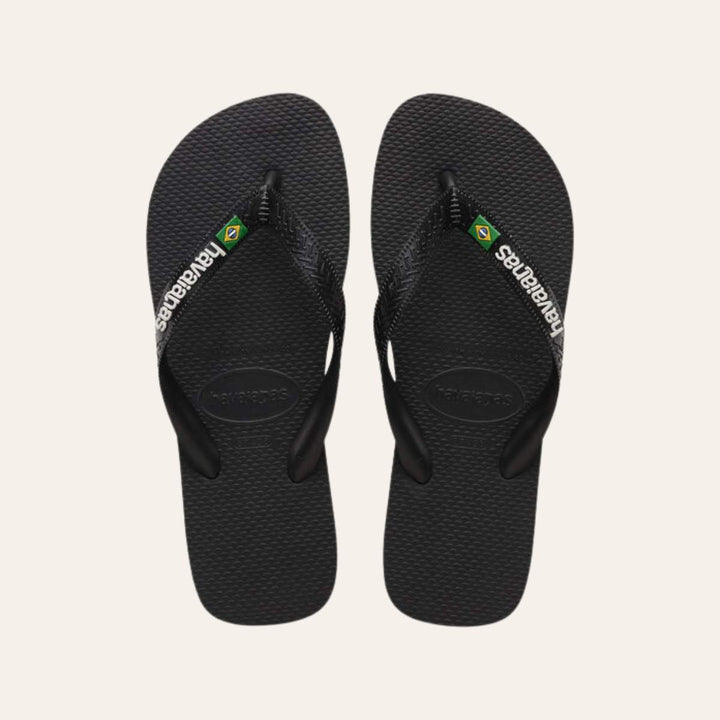 Havaianas Brasil Logo Black/Black UNI